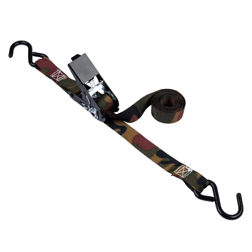 03508-V – HAMPTON PROD Tie Down Strap, 8 Foot Length X 1 Inch Width 400 Pound Load Capacity 1200 Pound Break Strength...